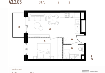 Mieszkanie w inwestycji: Belg Apartamenty etap II