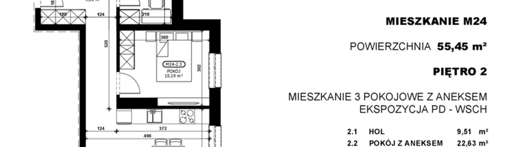 Mieszkanie w inwestycji: Stacja Łódź V – etap C2