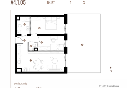 Mieszkanie w inwestycji: Belg Apartamenty etap II
