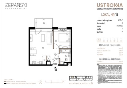 Mieszkanie w inwestycji: Ustronna
