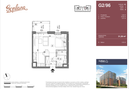 Mieszkanie w inwestycji: Goplana budynek G
