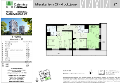 Mieszkanie w inwestycji: Dzielnica Parkowa VII