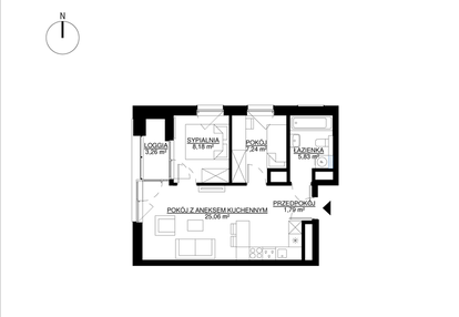 Mieszkanie w inwestycji: KrakoVska etap 2