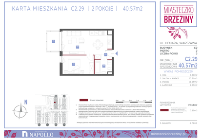 Mieszkanie w inwestycji: Miasteczko Brzeziny II