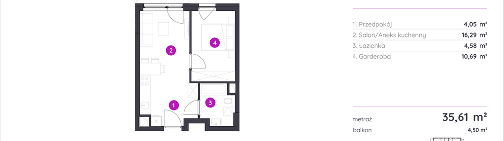 Mieszkanie w inwestycji: Murapol Forum