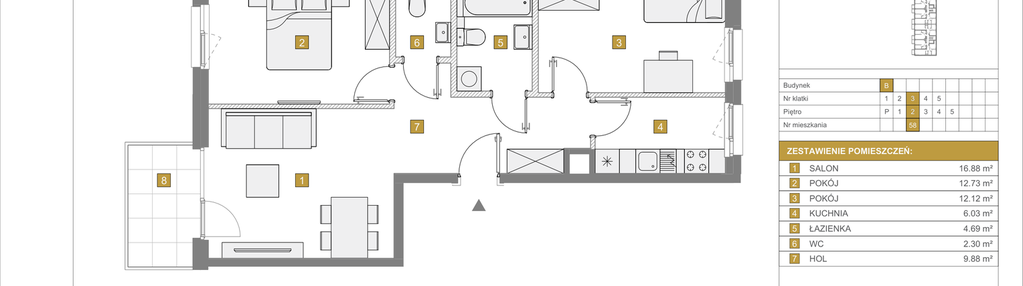 Mieszkanie w inwestycji: Apartamenty Beethovena