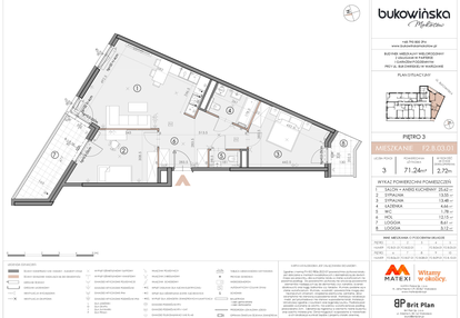 Mieszkanie w inwestycji: Bukowińska Mokotów etap 2
