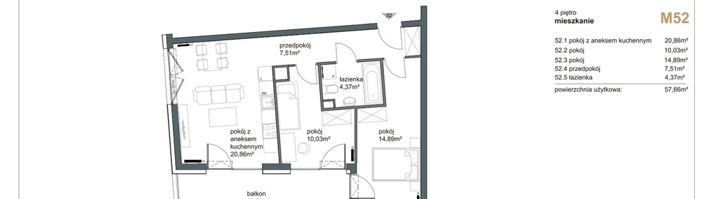 Mieszkanie w inwestycji: Wiejska 10