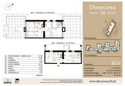 Mieszkanie w inwestycji: Dworcowa 28