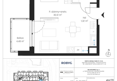 Mieszkanie w inwestycji: Nadmotławie Apartments etap I