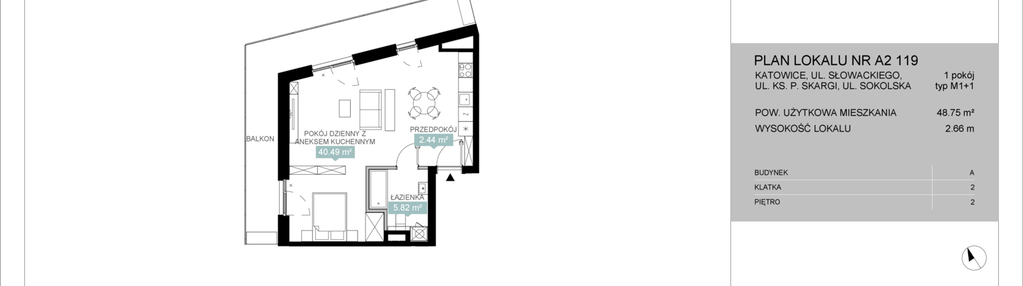 Mieszkanie w inwestycji: Mikato