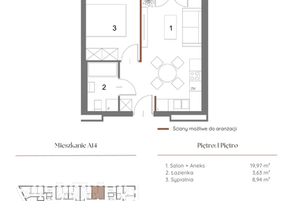 Mieszkanie w inwestycji: Dąbrowskiego 9
