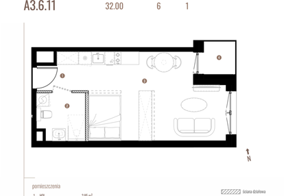 Mieszkanie w inwestycji: Belg Apartamenty etap II