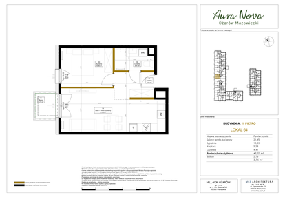 Mieszkanie w inwestycji: Aura Nova