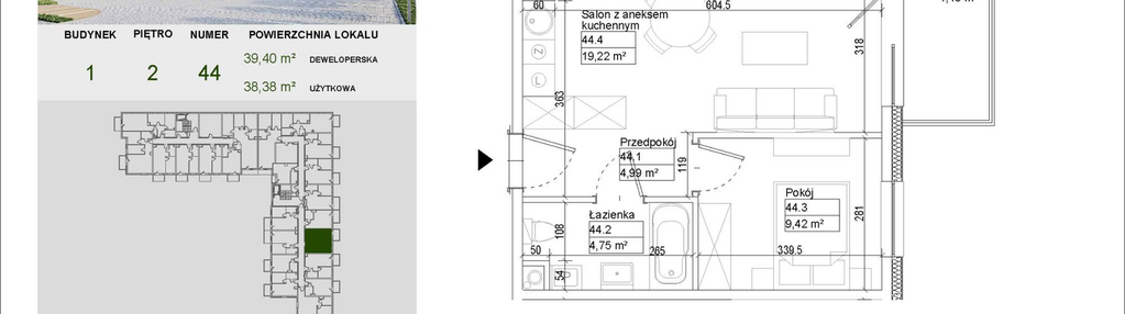Mieszkanie w inwestycji: Aleja Mickiewicza