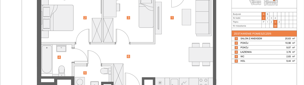 Mieszkanie w inwestycji: Osiedle Myśliborska