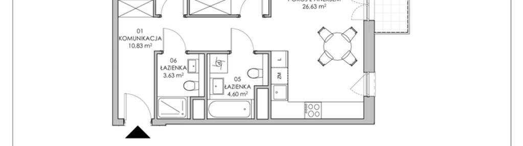 Mieszkanie w inwestycji: Skwer Harmonia II