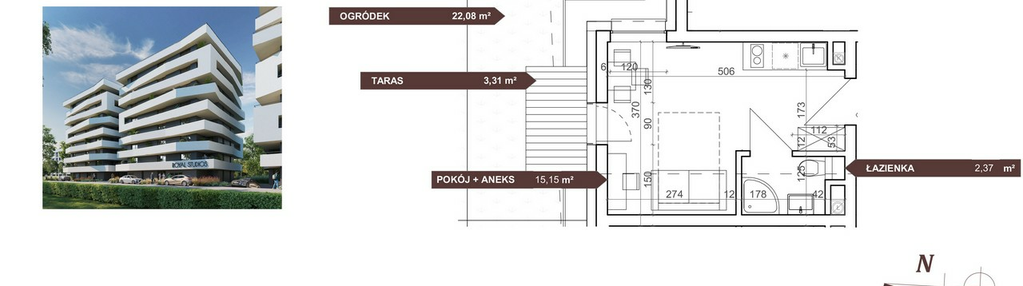Mieszkanie w inwestycji: Royal Studios Smart Apartments etap 2