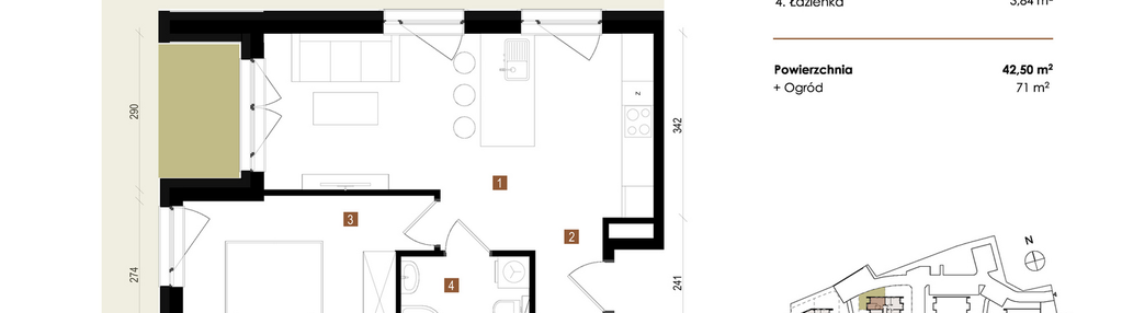Mieszkanie w inwestycji: Apartamenty Sudetia