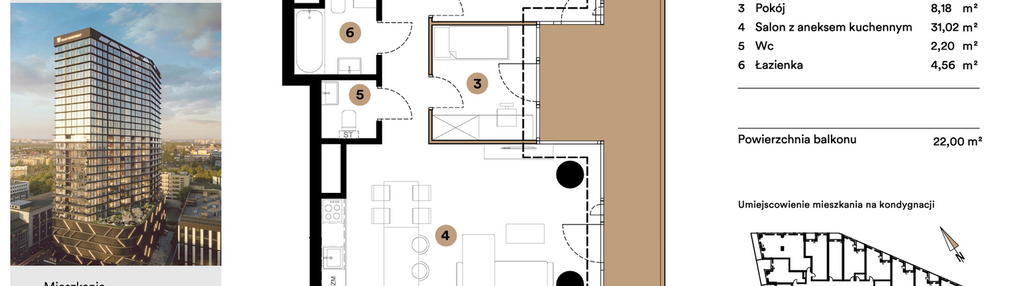 Mieszkanie w inwestycji: O27 Apartamenty Opolska