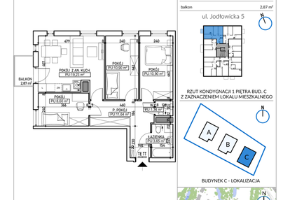 Mieszkanie w inwestycji: Jodłowicka 5