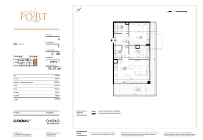 Mieszkanie w inwestycji: Warmiński Port etap III