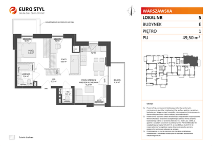 Mieszkanie w inwestycji: Osiedle Warszawska