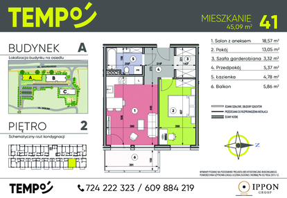 Mieszkanie w inwestycji: Osiedle TEMPO