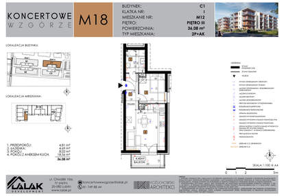 Mieszkanie w inwestycji: Koncertowe Wzgórze etap II