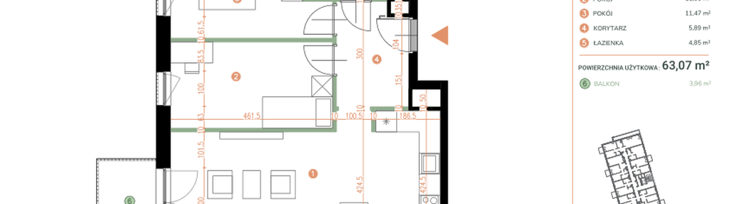 Mieszkanie w inwestycji: Casa Feliz Portowa II