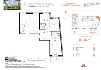 Mieszkanie w inwestycji: Osiedle Nowe Horyzonty etap II