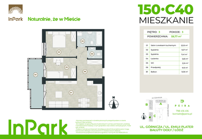 Mieszkanie w inwestycji: InPark