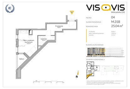 Mieszkanie w inwestycji: VISAVIS