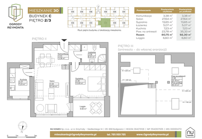Mieszkanie w inwestycji: Ogrody Reymonta