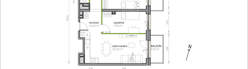 Mieszkanie w inwestycji: Przy Parku Vita