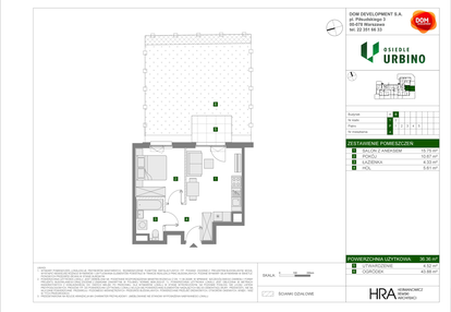 Mieszkanie w inwestycji: Osiedle Urbino etap 4.1