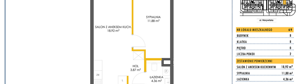 Mieszkanie w inwestycji: Impuls Marywilska