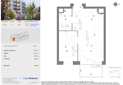 Mieszkanie w inwestycji: Industria etap I-A