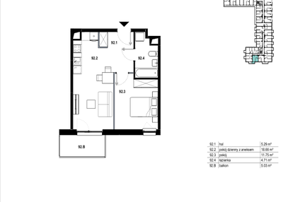 Mieszkanie w inwestycji: Osiedle Mozaika