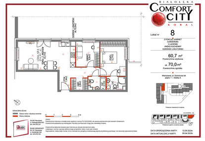Mieszkanie w inwestycji: Comfort City Koral