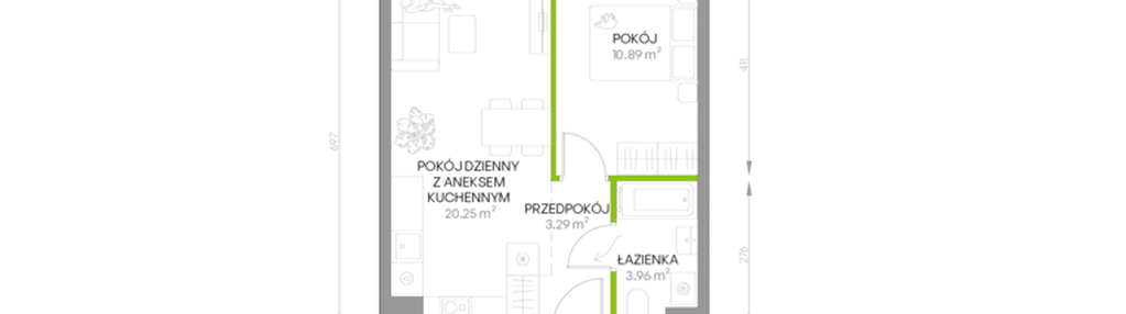 Mieszkanie w inwestycji: Południe Vita