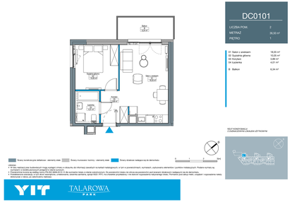 Mieszkanie w inwestycji: Talarowa Park II
