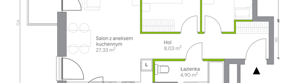 Mieszkanie w inwestycji: Jesionowa Vita