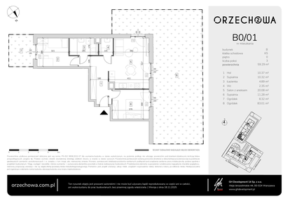 Mieszkanie w inwestycji: Orzechowa 2