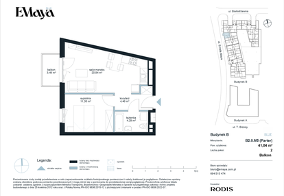 Mieszkanie w inwestycji: EMaya