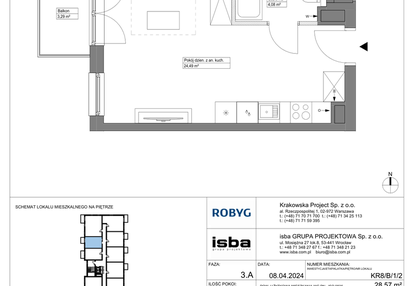 Mieszkanie w inwestycji: Apartamenty Krakowska etap VIII