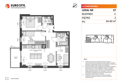 Mieszkanie w inwestycji: Przystań Brzeźno etap 1.2