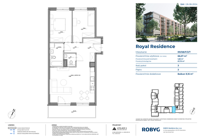 Mieszkanie w inwestycji: Royal Residence 6B