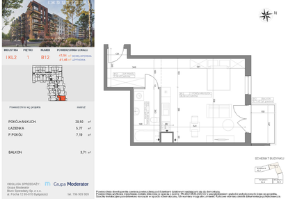 Mieszkanie w inwestycji: Industria etap I-B