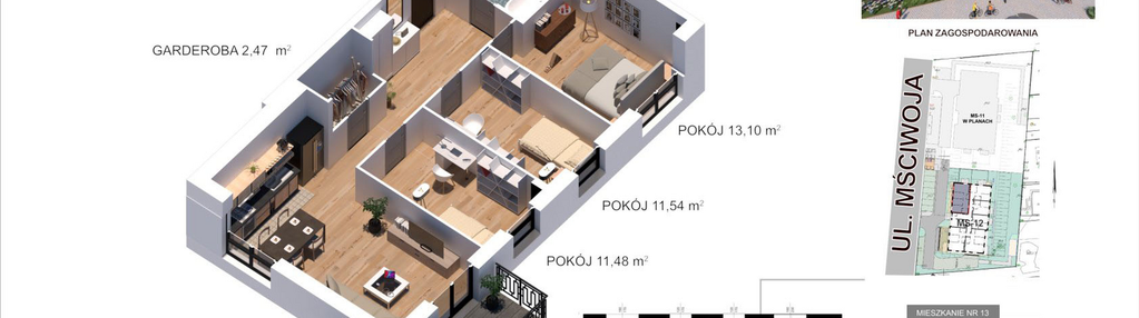 Mieszkanie w inwestycji: Mściwoja MS-12